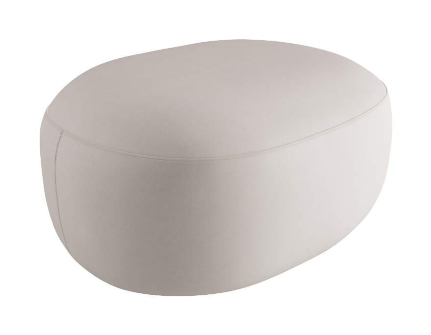 Sierra Pouf - 90 x 70 cm_Category B Fabrics_B145-T10