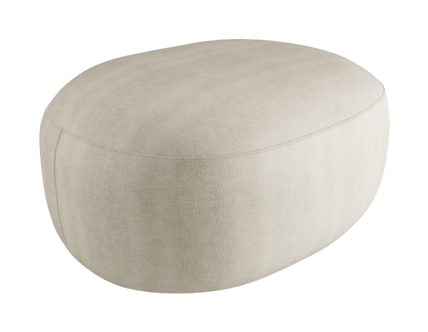 Sierra Pouf - 90 x 70 cm_Category B Fabrics_B157-T10