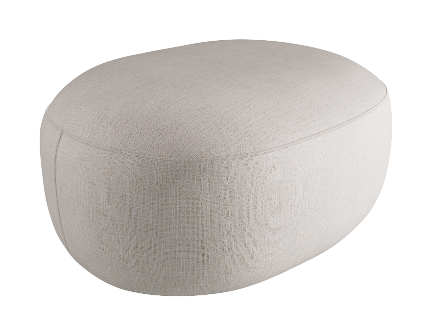 Sierra Pouf - 90 x 70 cm_Category F Fabrics_F131-T10