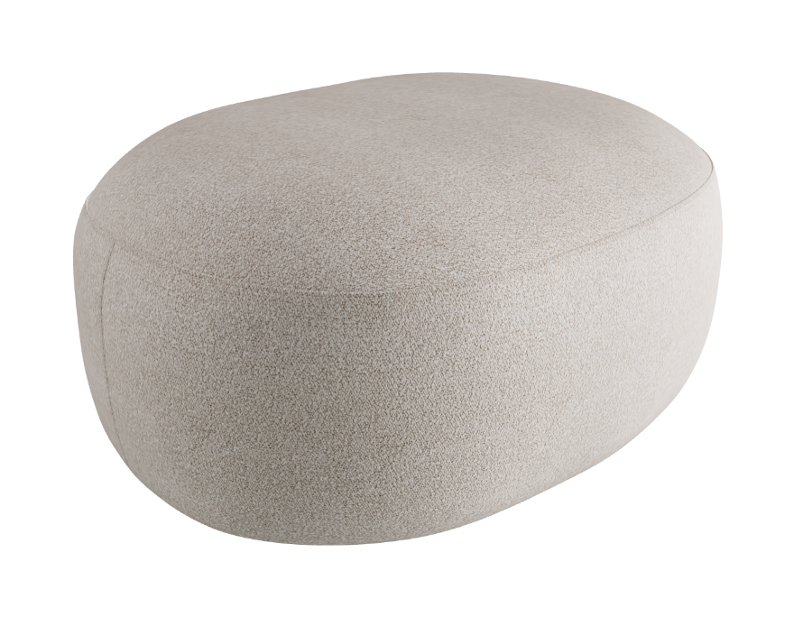 Sierra Pouf - 90 x 70 cm_Category A Fabrics_A005-T20