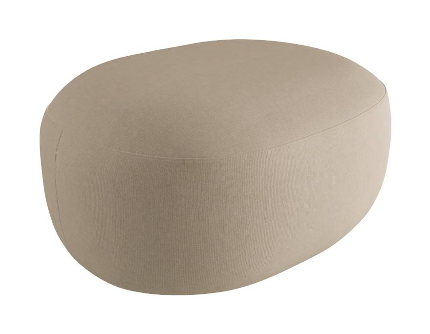 Sierra Pouf - 90 x 70 cm_Category B Fabrics_B067-T20
