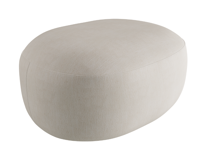 Sierra Pouf - 90 x 70 cm_Category B Fabrics_B135-T20