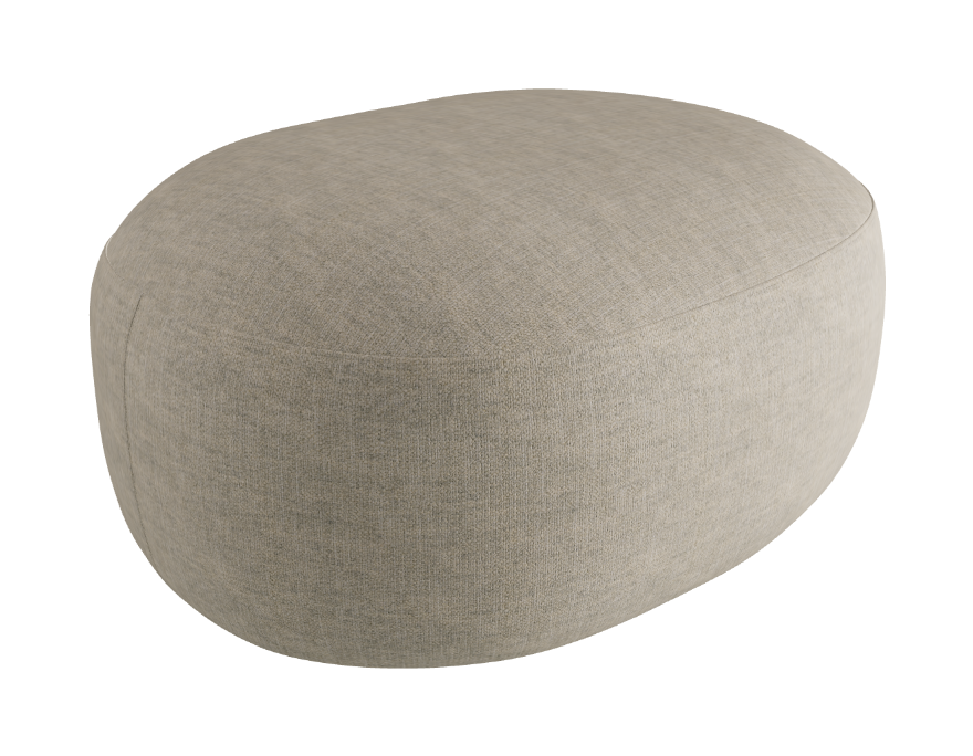 Sierra Pouf - 90 x 70 cm_Category D Fabrics_D046-T20