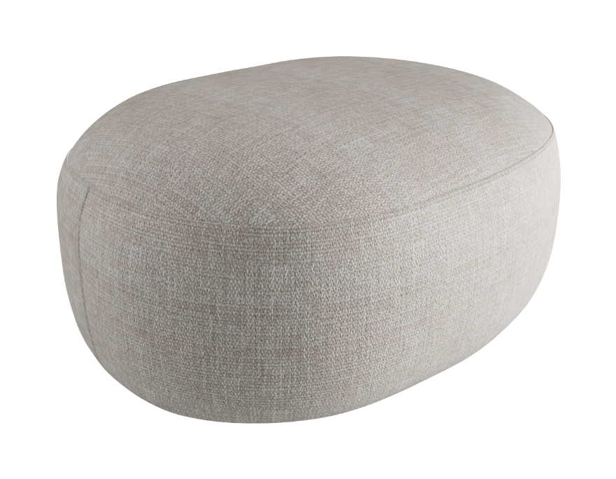 Sierra Pouf - 90 x 70 cm_Category D Fabrics_D112-T20