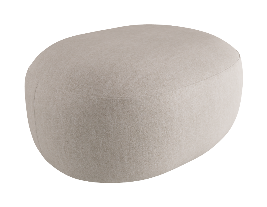 Sierra Pouf - 90 x 70 cm_Category F Fabrics_F170-T20