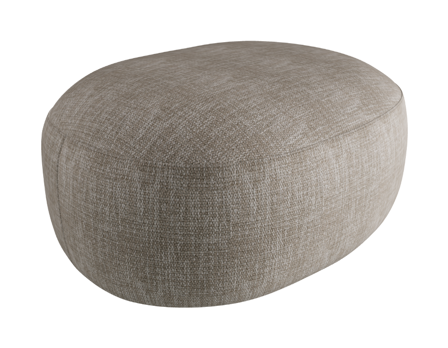 Sierra Pouf - 90 x 70 cm_Category D Fabrics_D108-T30