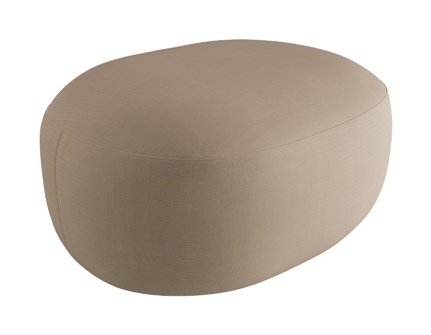 Sierra Pouf - 90 x 70 cm_Category B Fabrics_B062-T40