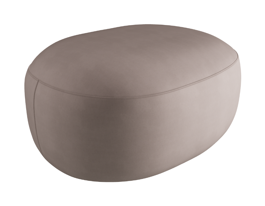 Sierra Pouf - 90 x 70 cm_Category B Fabrics_B149-T40