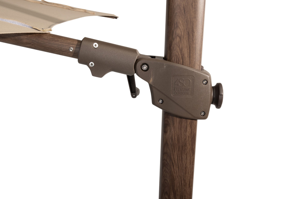 Siesta Premium Wenge frame and Beach canopy detail