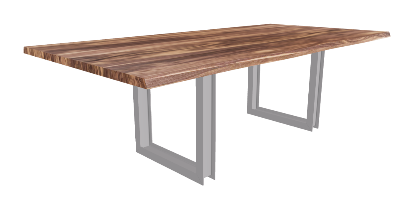 Cattelan Italia Sigma Wood Live Edged Dining Table