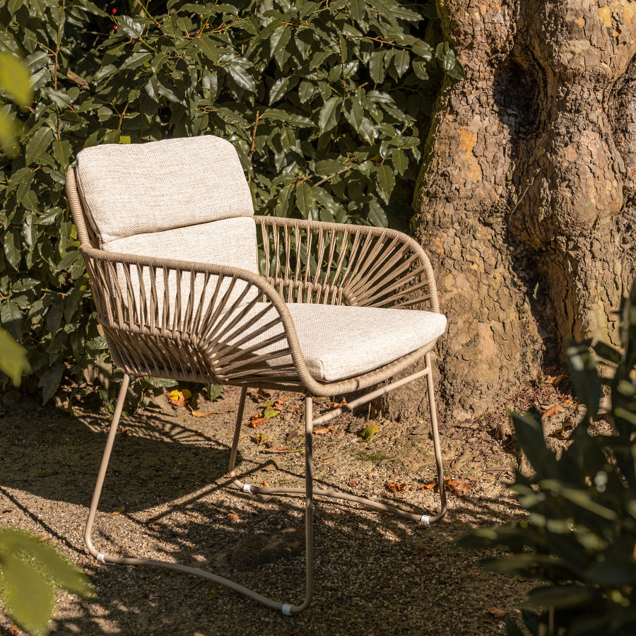 4 Season Outdoor Murcia 6 Seat Dining Set With Prado  Ellipse Table