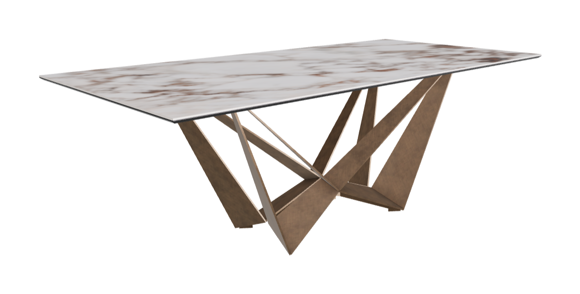Cattelan Italia Skorpio Keramik Rectangular Dining Table 200 & 240