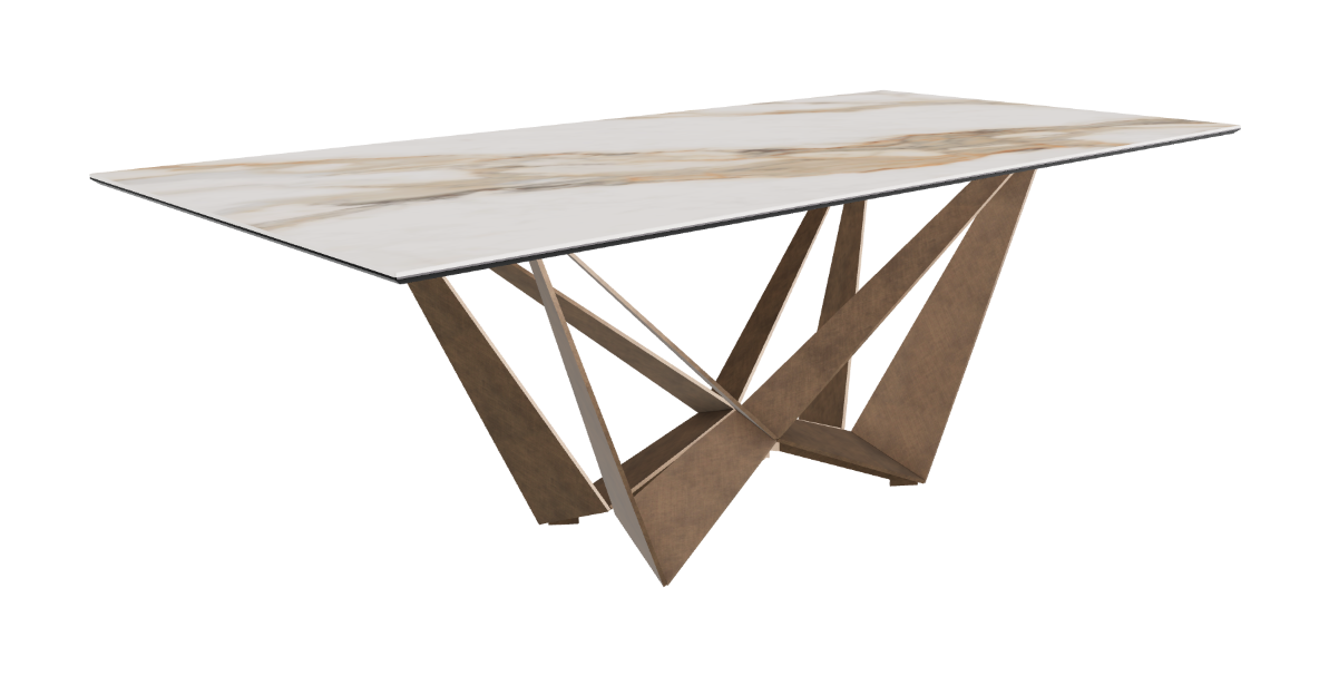 Cattelan Italia Skorpio Keramik Rectangular Dining Table 200 & 240