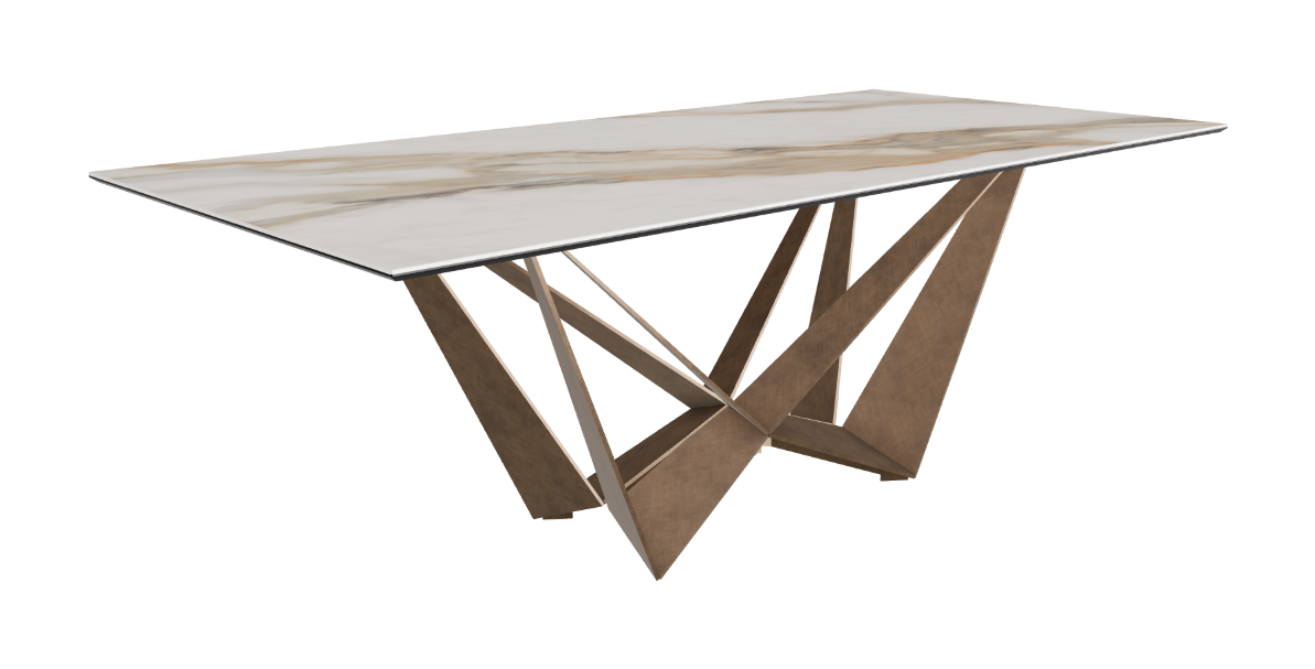 Cattelan Italia Skorpio Keramik Rectangular Dining Table 200 & 240