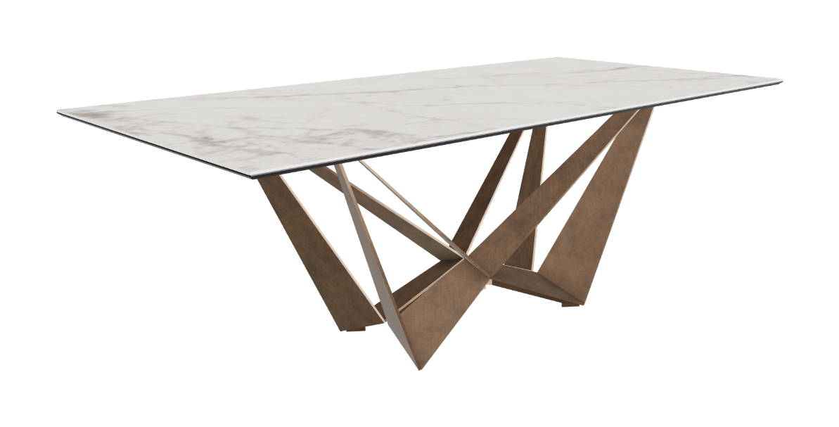 Cattelan Italia Skorpio Keramik Rectangular Dining Table 200 & 240