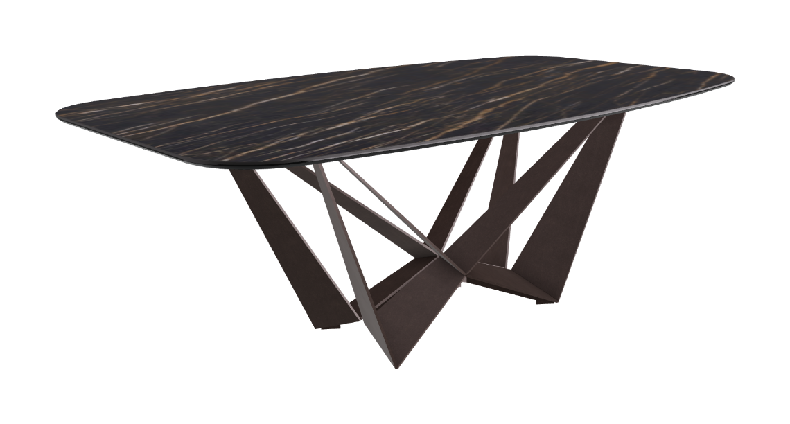 Cattelan Italia Skorpio Keramik Barrel Shaped Dining Table 200 & 240