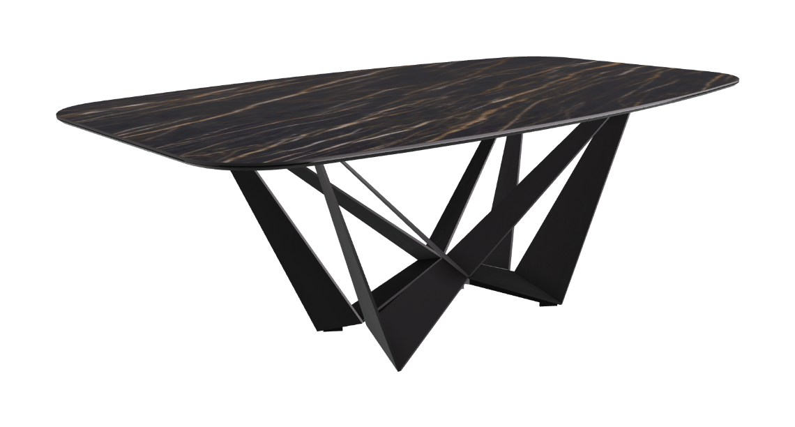 Cattelan Italia Skorpio Keramik Barrel Shaped Dining Table 200 & 240
