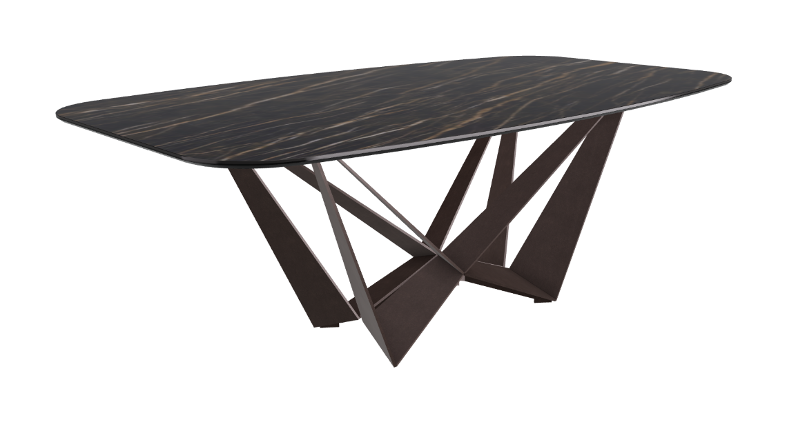 Cattelan Italia Skorpio Keramik Barrel Shaped Dining Table 200 & 240