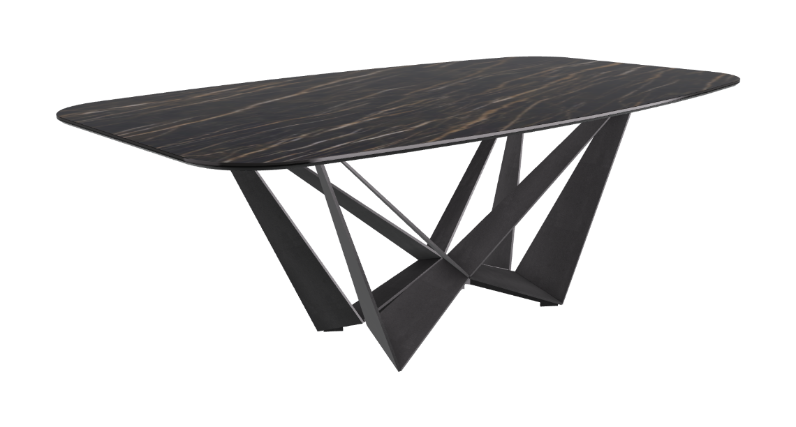 Cattelan Italia Skorpio Keramik Barrel Shaped Dining Table 200 & 240