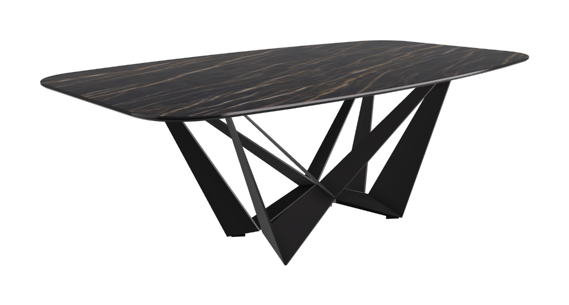 Cattelan Italia Skorpio Keramik Barrel Shaped Dining Table 200 & 240
