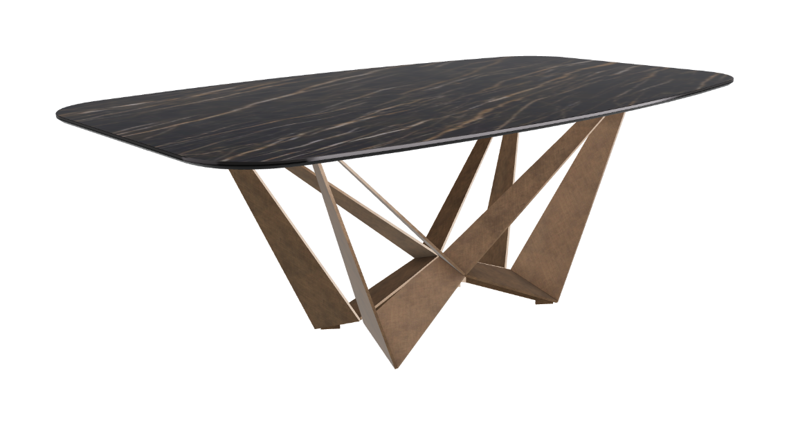 Cattelan Italia Skorpio Keramik Barrel Shaped Dining Table 200 & 240