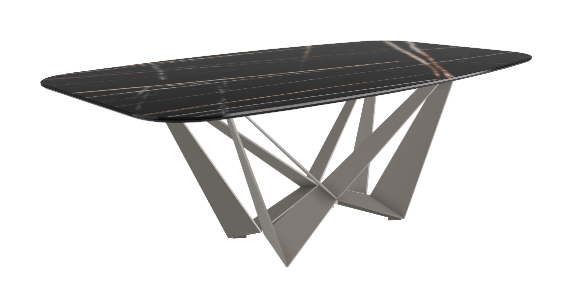 Cattelan Italia Skorpio Keramik Barrel Shaped Dining Table 200 & 240