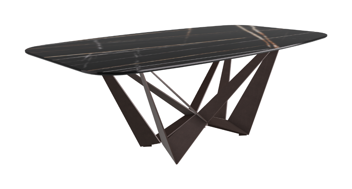 Cattelan Italia Skorpio Keramik Barrel Shaped Dining Table 200 & 240