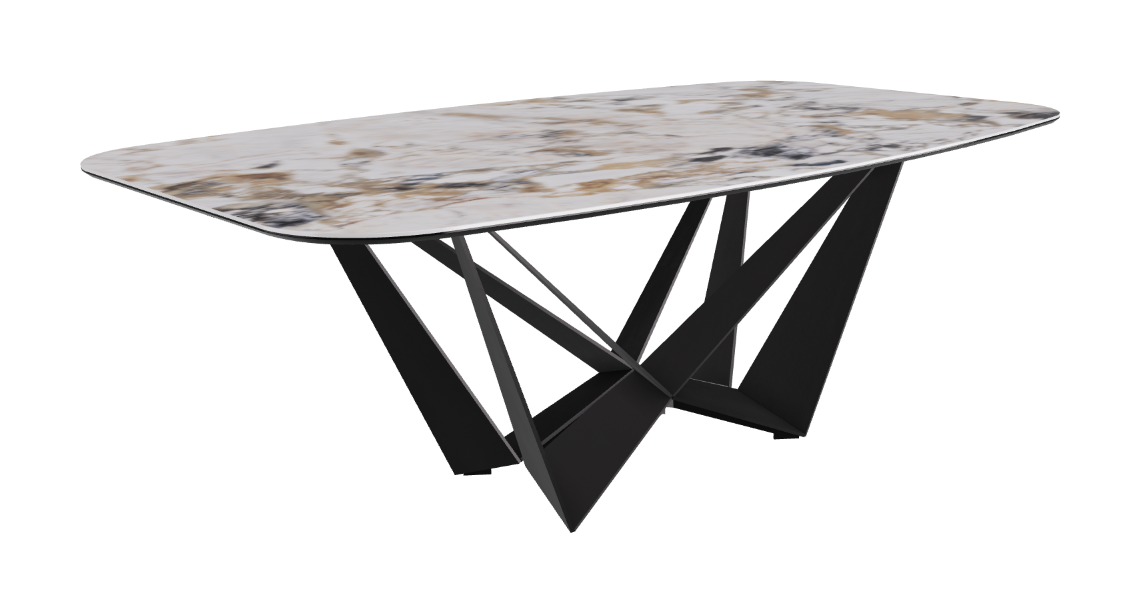 Cattelan Italia Skorpio Keramik Barrel Shaped Dining Table 200 & 240