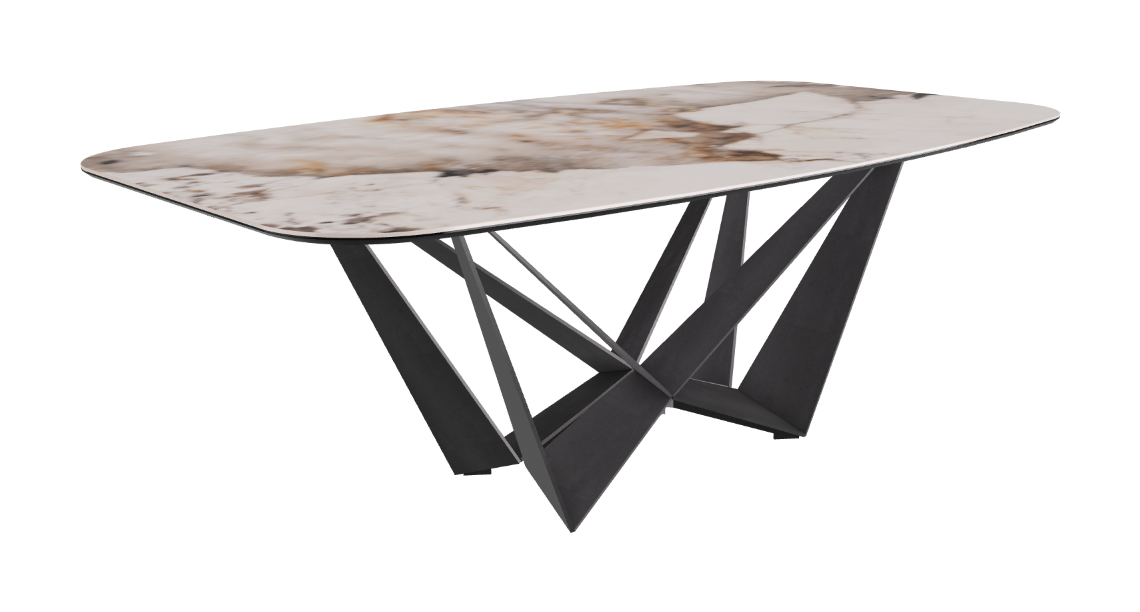 Cattelan Italia Skorpio Keramik Barrel Shaped Dining Table 200 & 240