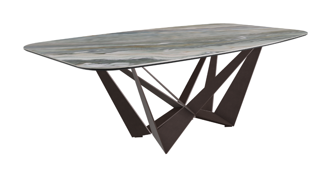 Cattelan Italia Skorpio Keramik Barrel Shaped Dining Table 200 & 240