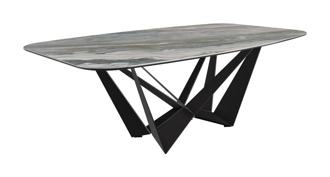 Cattelan Italia Skorpio Keramik Barrel Shaped Dining Table 200 & 240