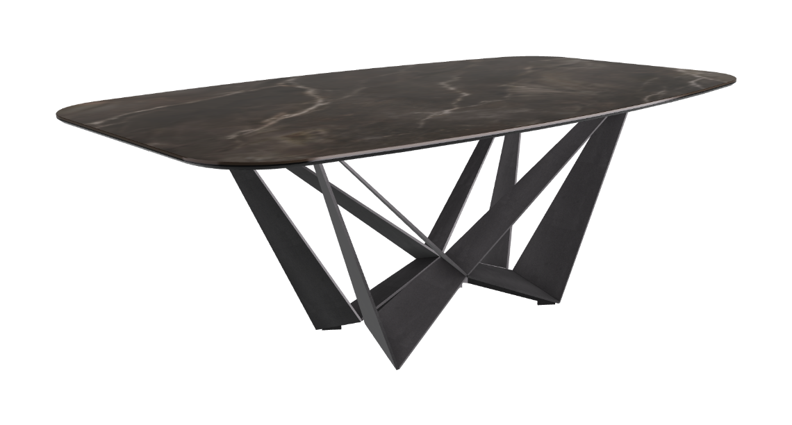 Cattelan Italia Skorpio Keramik Barrel Shaped Dining Table 200 & 240