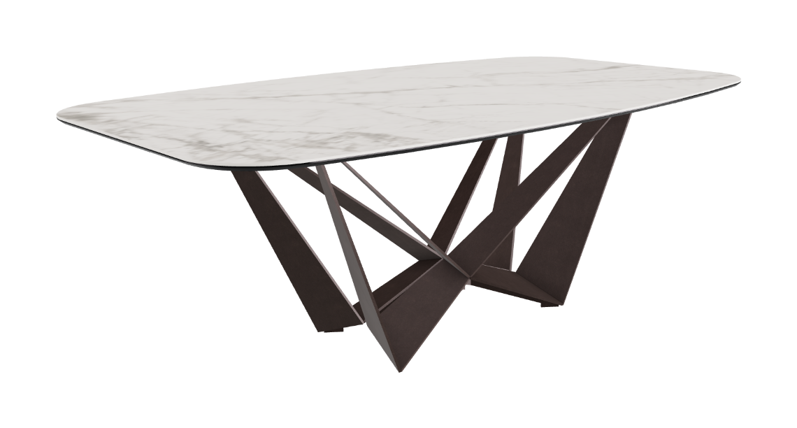 Cattelan Italia Skorpio Keramik Barrel Shaped Dining Table 200 & 240
