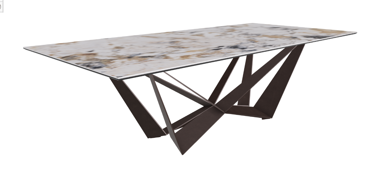 Cattelan Italia Skorpio Keramik Rectangular Dining Table 200 & 240