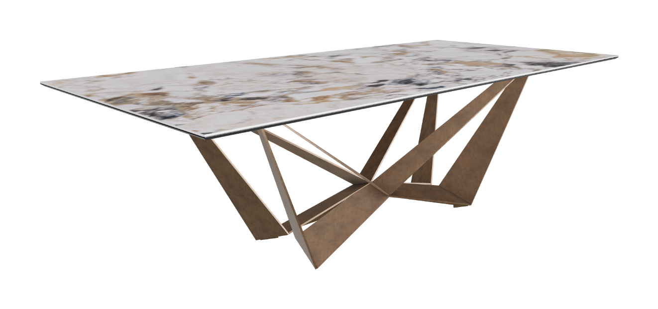 Cattelan Italia Skorpio Keramik Rectangular Dining Table 200 & 240