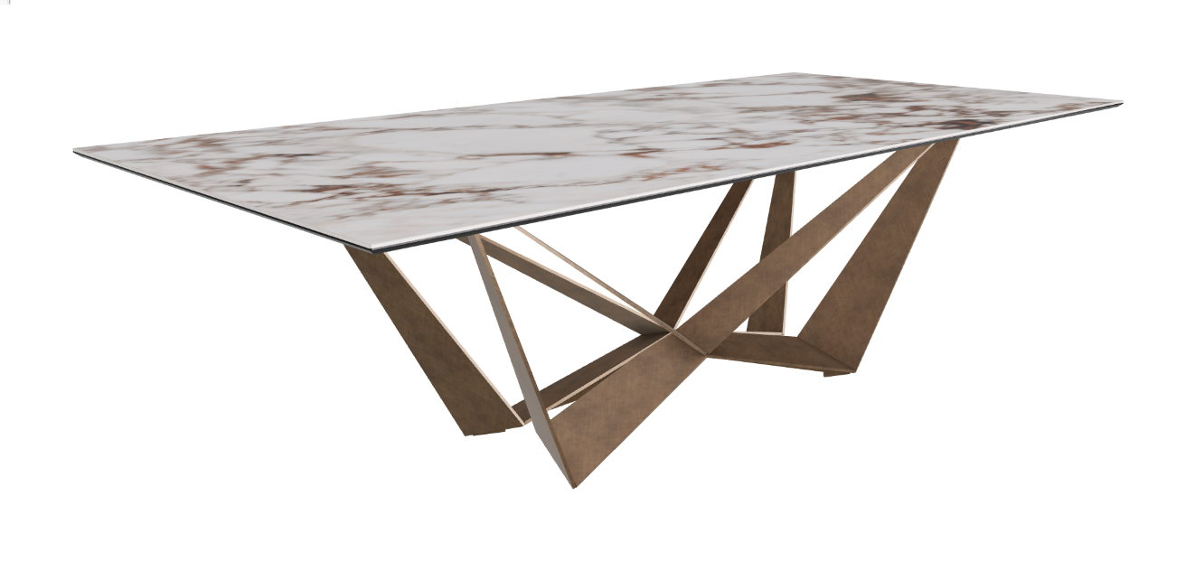 Cattelan Italia Skorpio Keramik Rectangular Dining Table 200 & 240