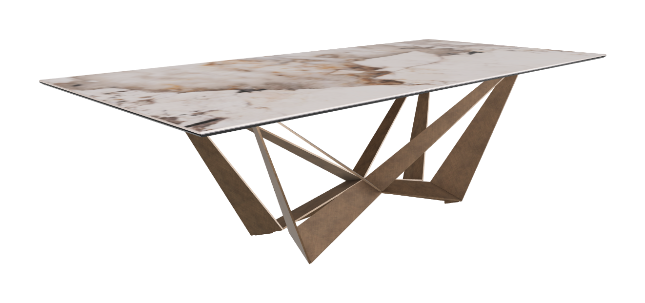Cattelan Italia Skorpio Keramik Rectangular Dining Table 200 & 240