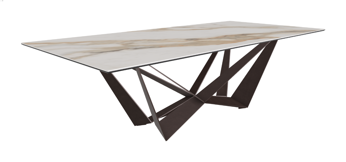 Cattelan Italia Skorpio Keramik Rectangular Dining Table 200 & 240