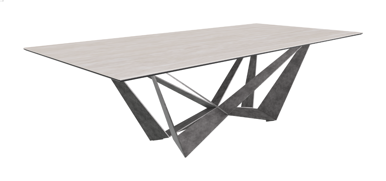 Cattelan Italia Skorpio Keramik Rectangular Dining Table 200 & 240