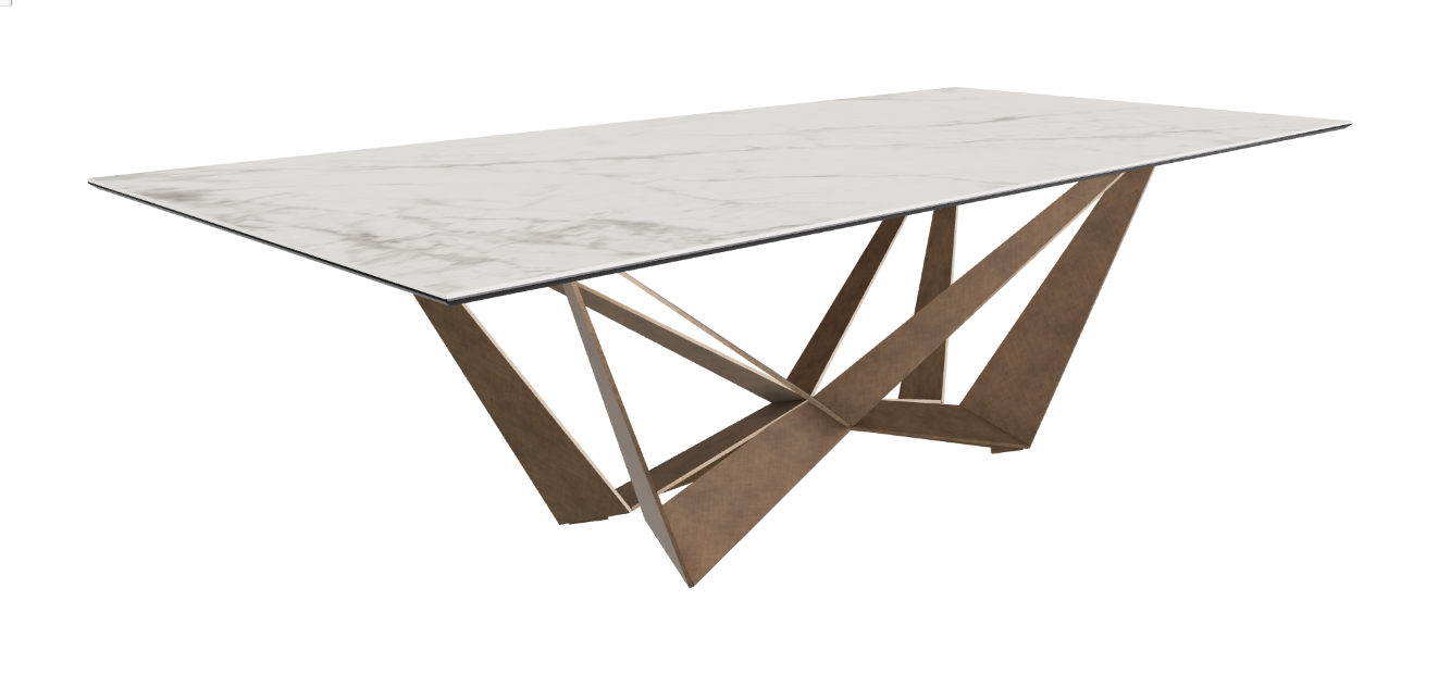 Cattelan Italia Skorpio Keramik Rectangular Dining Table 200 & 240