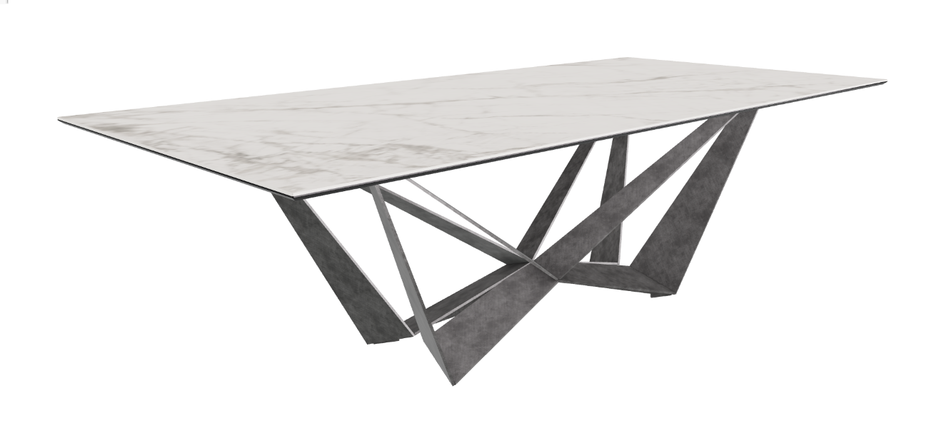 Cattelan Italia Skorpio Keramik Rectangular Dining Table 200 & 240