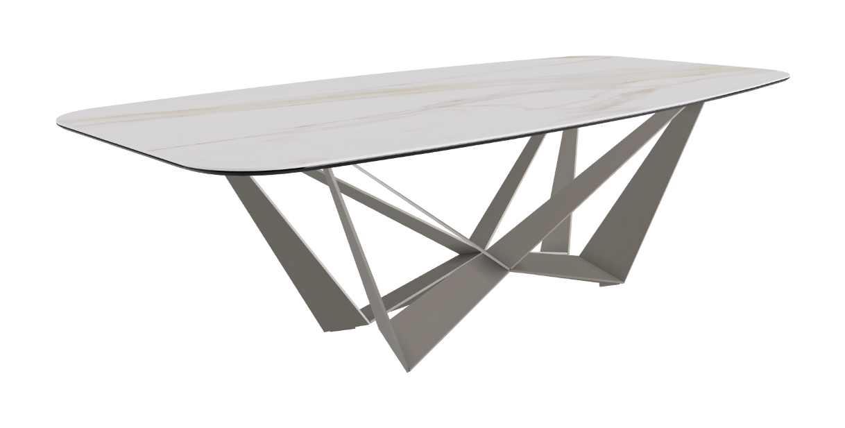Cattelan Italia Skorpio Keramik Barrel Shaped Dining Table 200 & 240