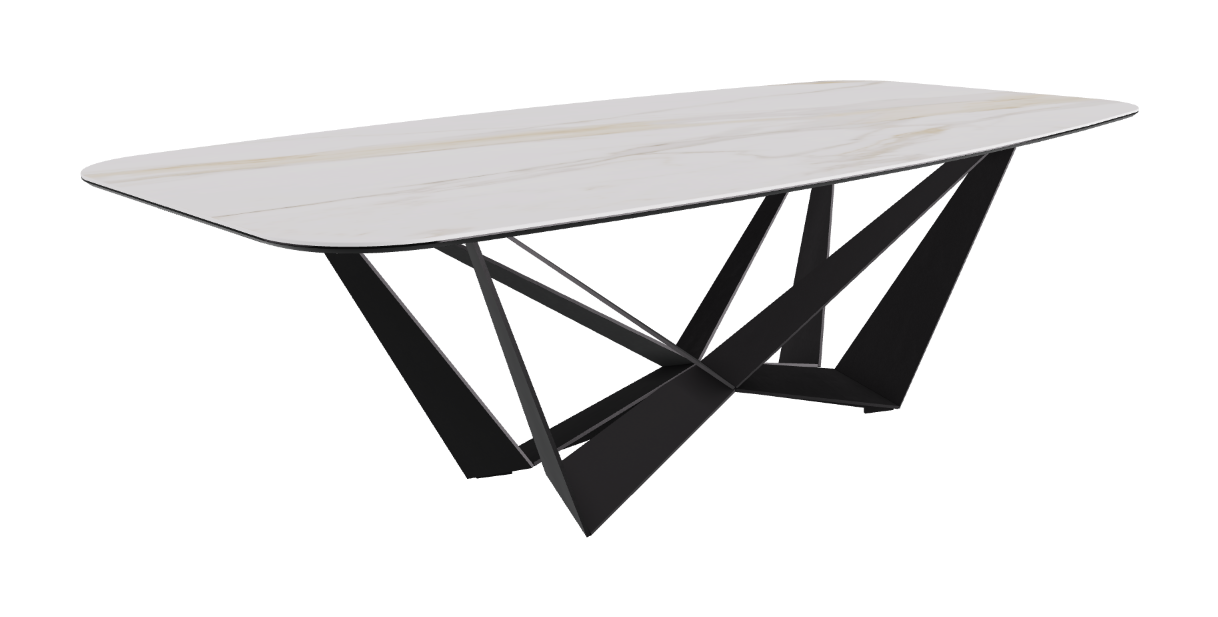 Cattelan Italia Skorpio Keramik Barrel Shaped Dining Table 200 & 240