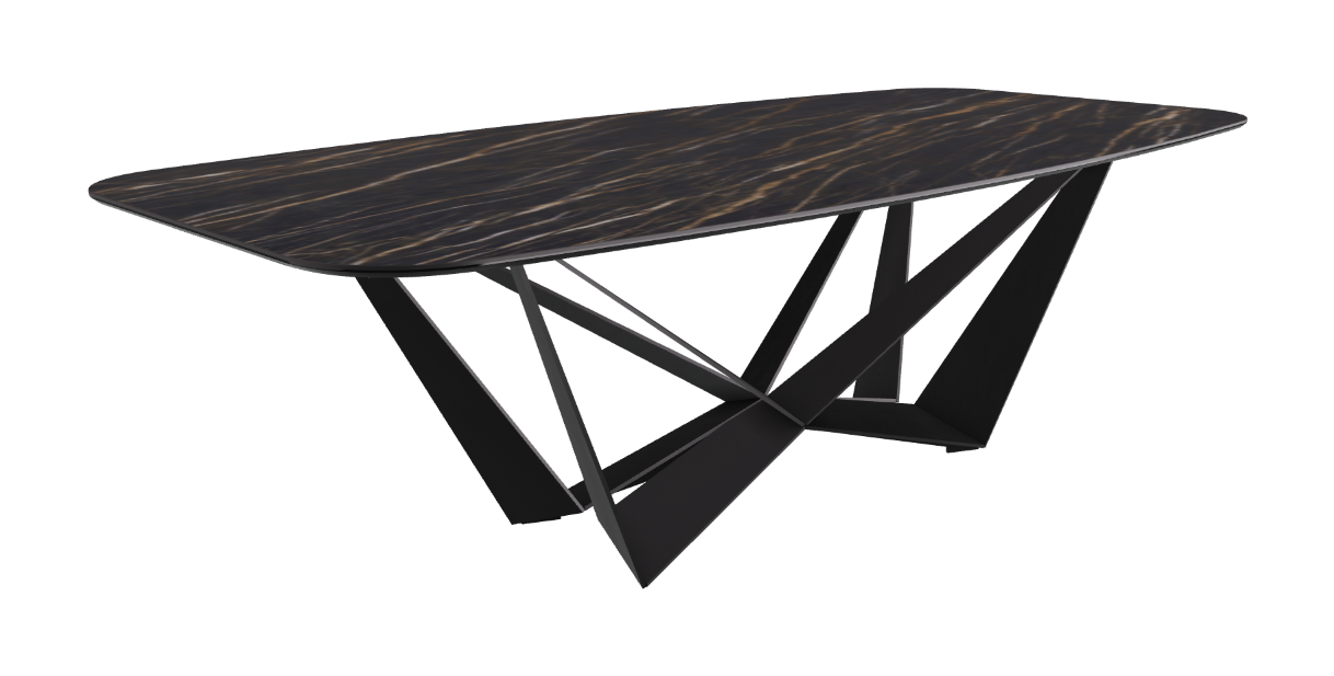 Cattelan Italia Skorpio Keramik Barrel Shaped Dining Table 200 & 240