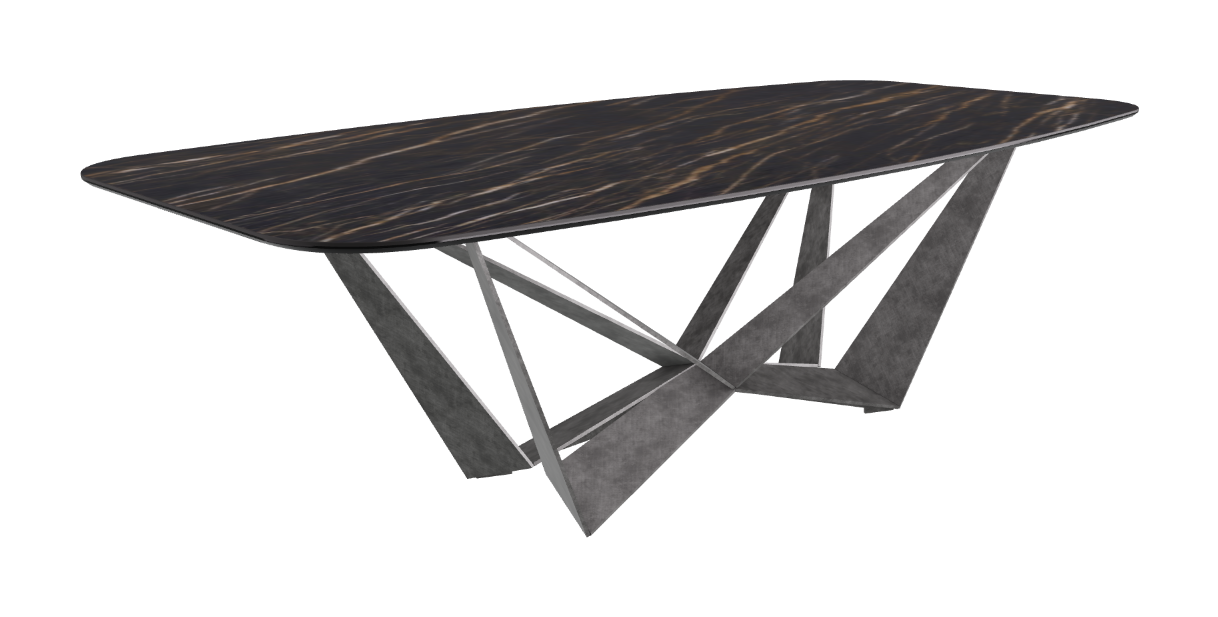 Cattelan Italia Skorpio Keramik Barrel Shaped Dining Table 200 & 240