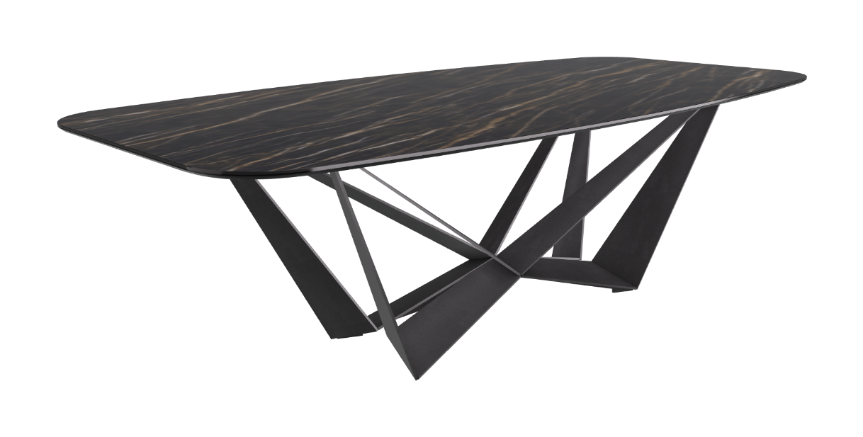 Cattelan Italia Skorpio Keramik Barrel Shaped Dining Table 200 & 240