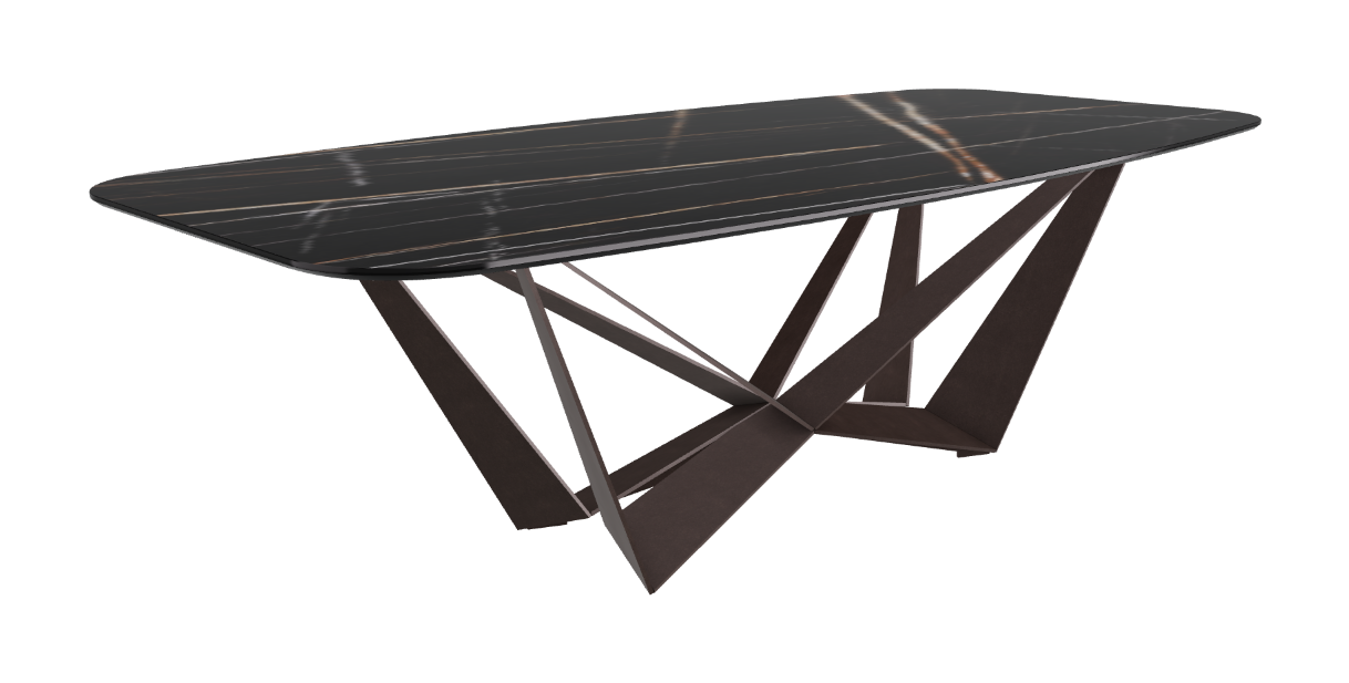 Cattelan Italia Skorpio Keramik Barrel Shaped Dining Table 200 & 240