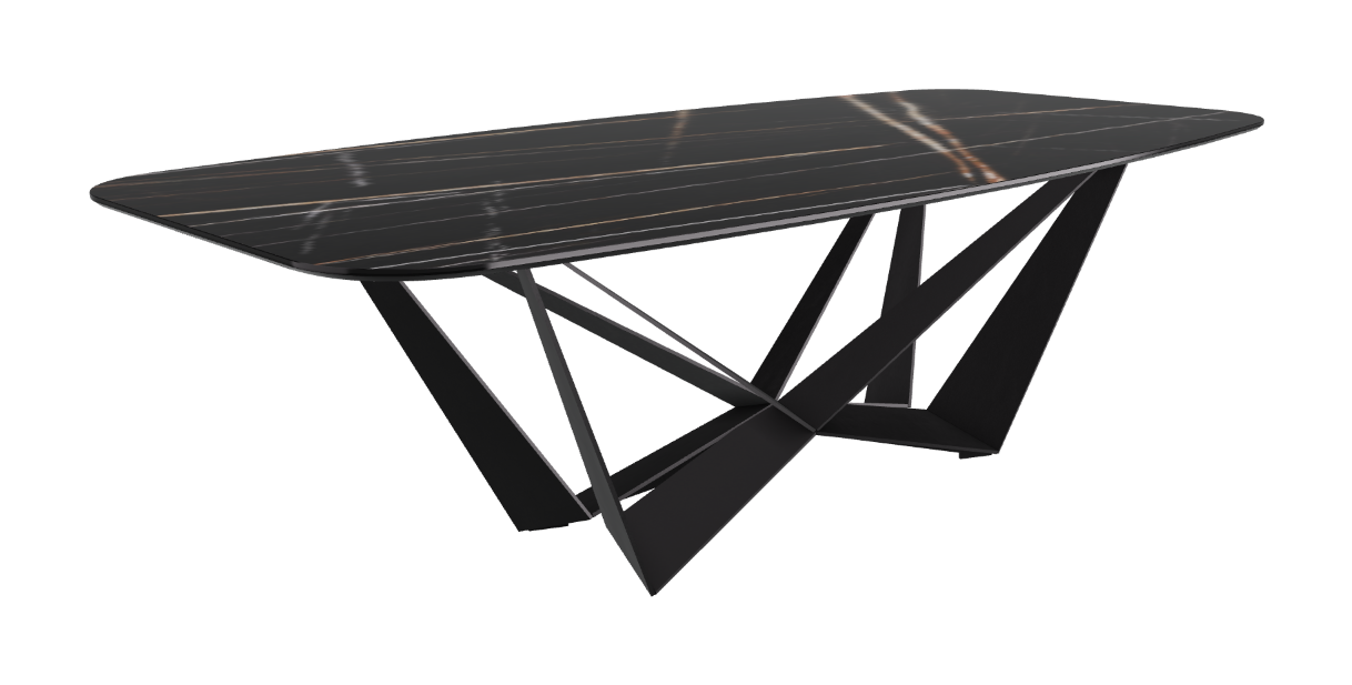 Cattelan Italia Skorpio Keramik Barrel Shaped Dining Table 200 & 240