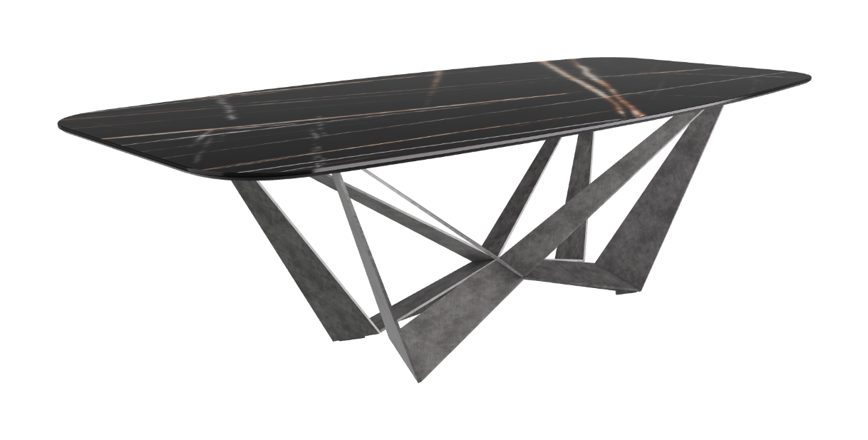 Cattelan Italia Skorpio Keramik Barrel Shaped Dining Table 200 & 240