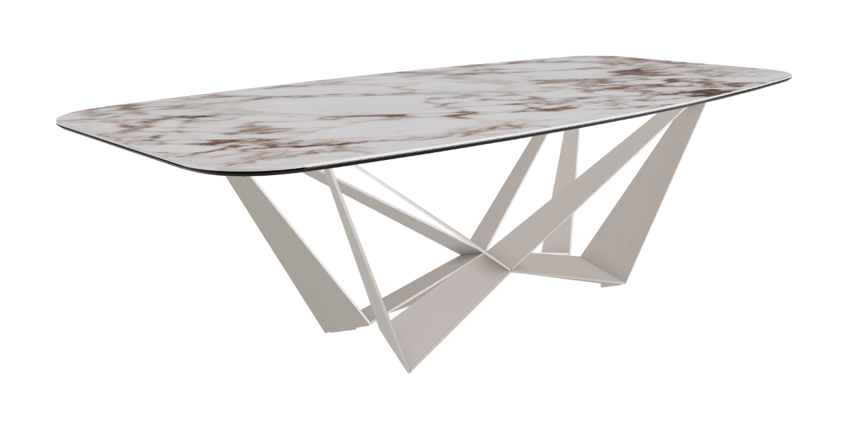 Cattelan Italia Skorpio Keramik Barrel Shaped Dining Table 200 & 240